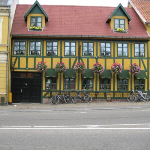 Facade på Tinsoldaten i Odense
